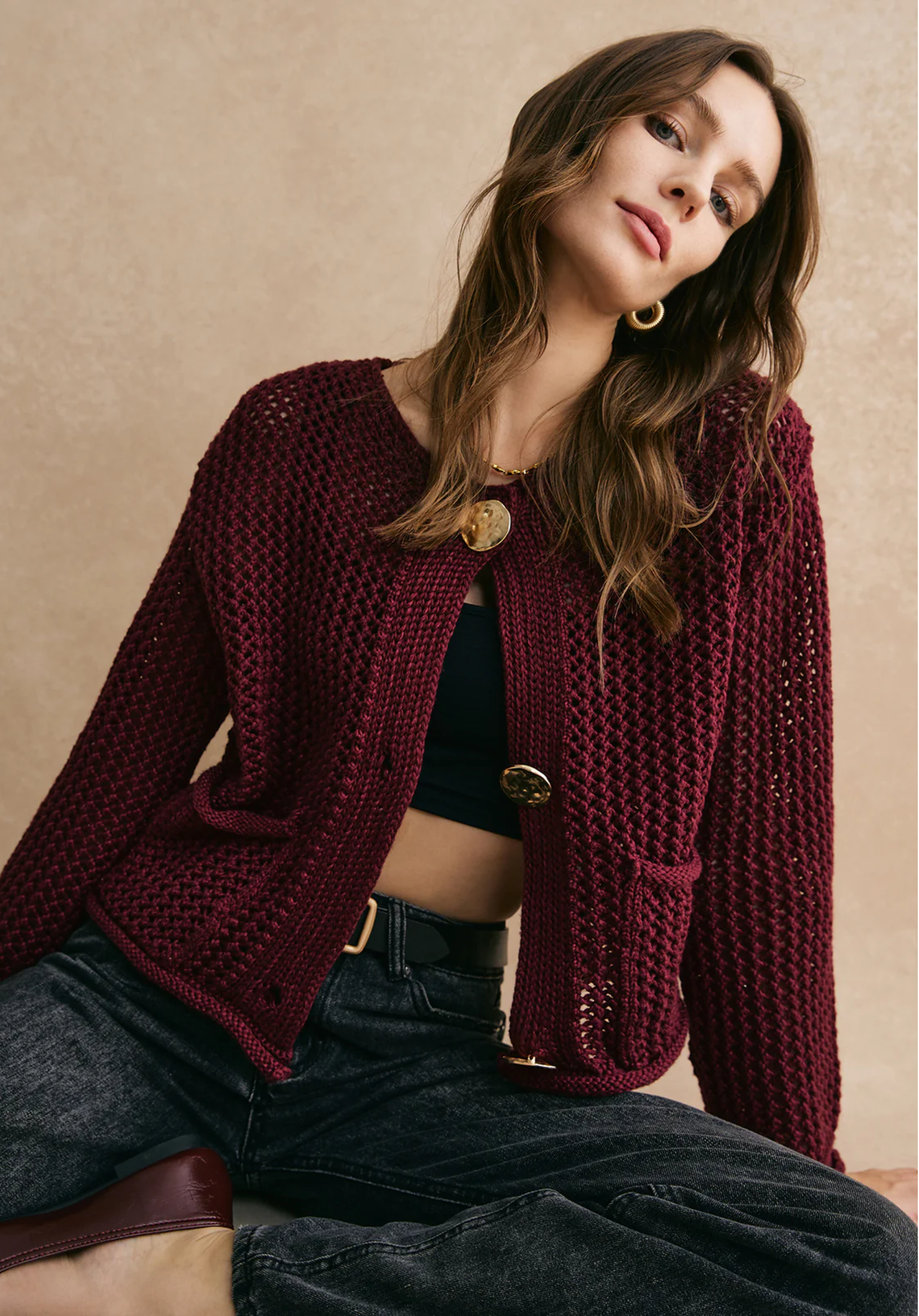 Heavy Knit Cardigan