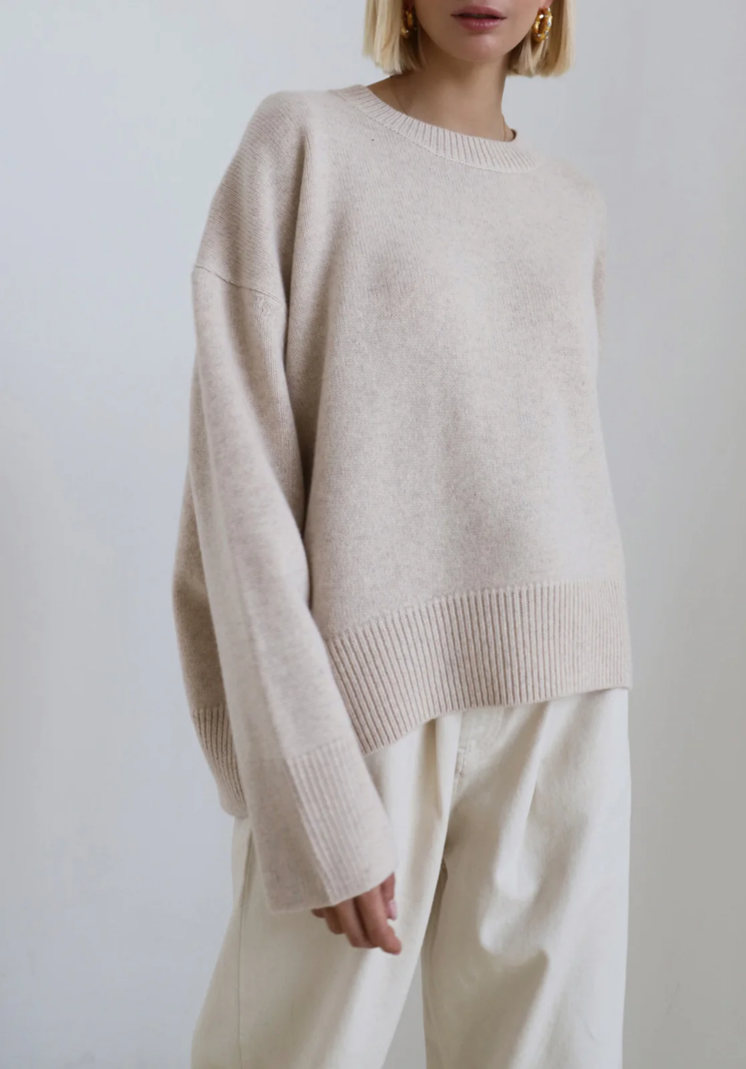 Soft Knitted Loose Sweater