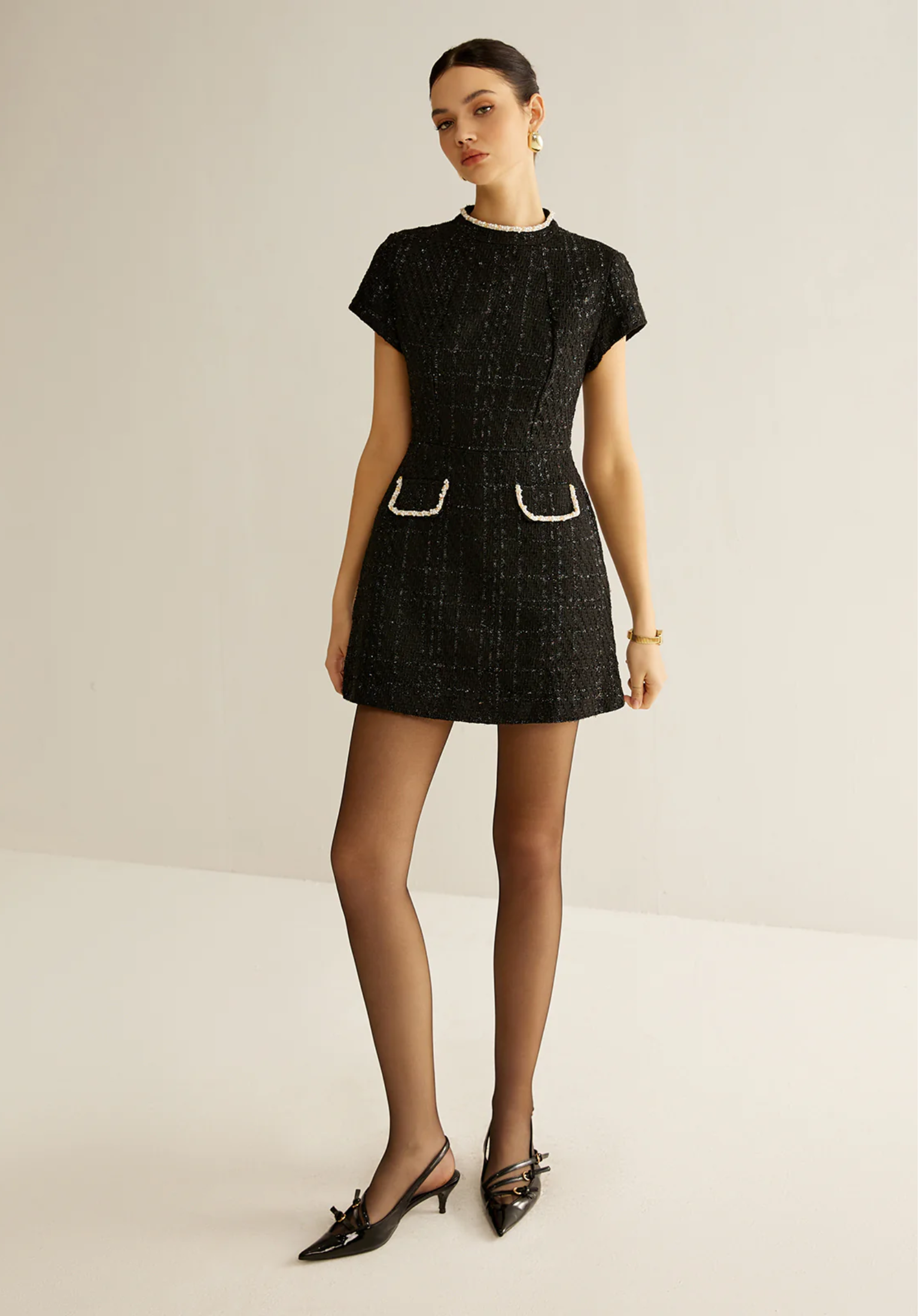 Tweed Mini Dress